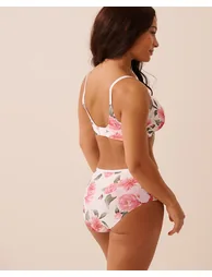 Lightly Lined Wireless Sleek Back Bra - 1