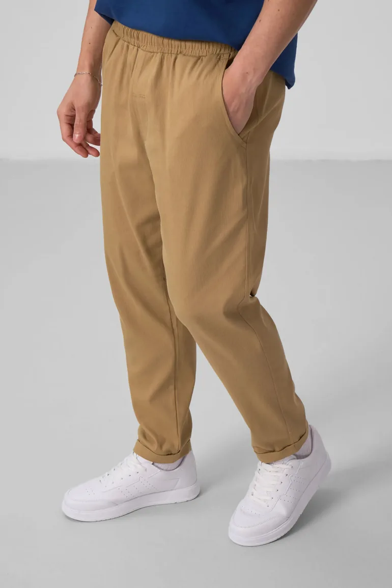 TOMMY Men's Straight-leg Gabardine Chinos - 3