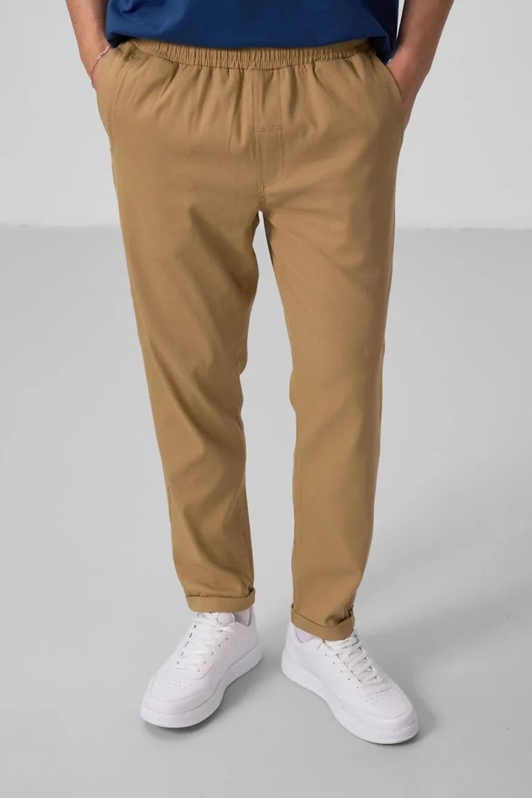 TOMMY Men's Straight-leg Gabardine Chinos - 1