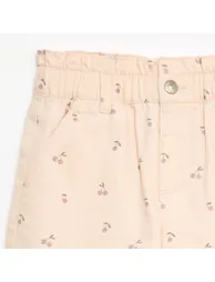 All-Over Print Cotton Shorts PINK - 3