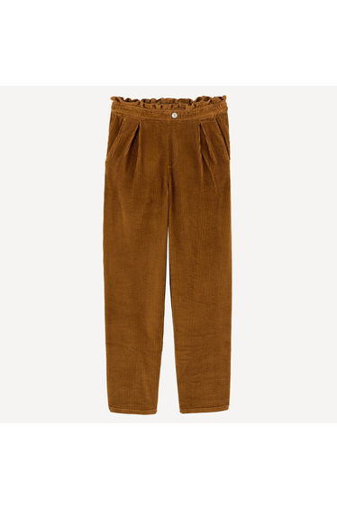 Corduroy Paper Bag Trousers product thumbnail 2