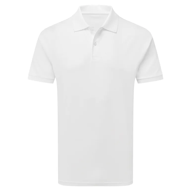 Asquith & Fox Mens Premium Mercerised Cotton Polo Shirt - White