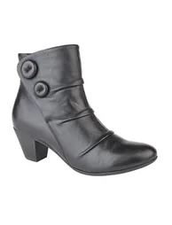 Cipriata Womens/Ladies Emma Button Ankle Boot - Black