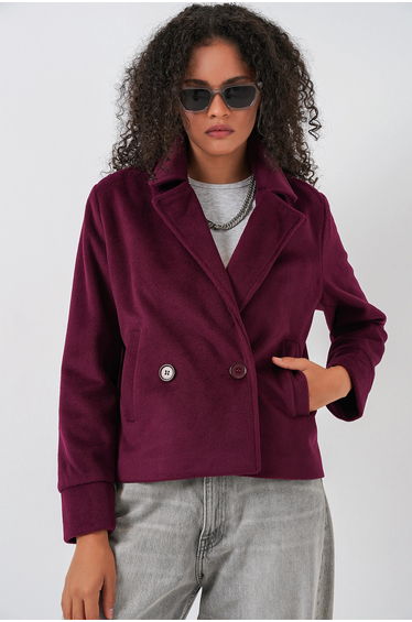 BDART Textured Double Breasted Jacket