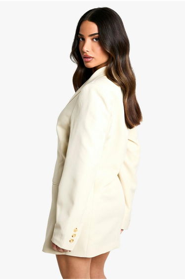 Petite Tie Side Blazer Dress product thumbnail 2