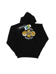 DC Comics Girls Teen Titans Go Burgers Vs Burritos Hoodie - Black - 1