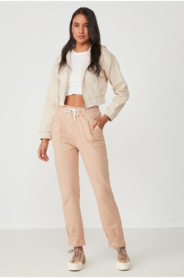 Waist and Leg Pleated Sweatpants product thumbnail 4