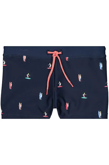 Printed Swim Trunks