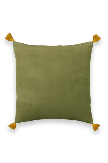 Velvet 40 x 40cm 100% Cotton Cushion Cover