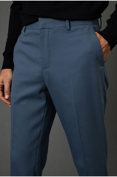 Airforce Wool Blend Stretch Slim Fit Suit Trousers product thumbnail 4