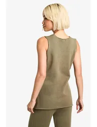 Longline Knitted Waistcoat - 2