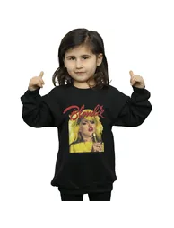 Blondie Girls Singing With Mic Sweatshirt - Black - 1