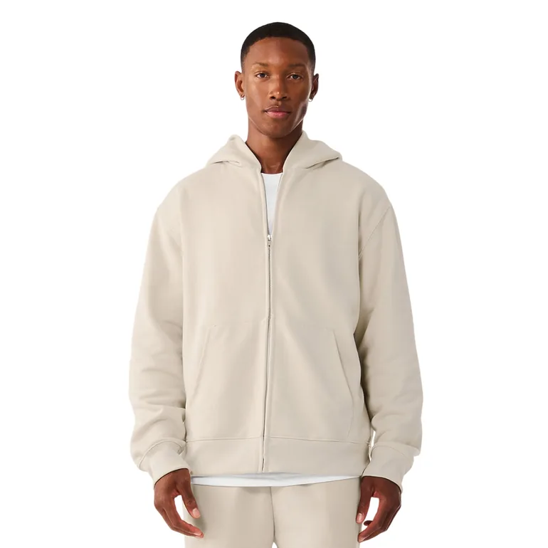 Bella + Canvas Heavyweight Heavy Full Zip Hoodie - Dust