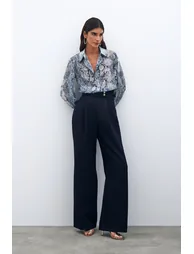 Waist Detailed Trousers