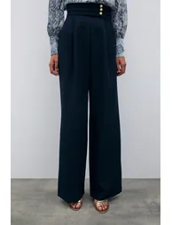 Waist Detailed Trousers - 1