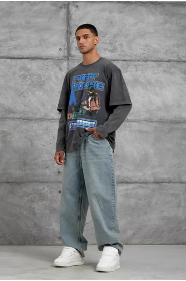NOMARC Relaxed Crew Neck Sweatshirt