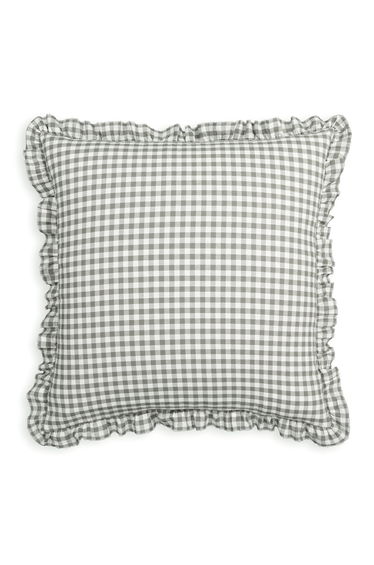 Georgette Gingham 100% Washed Cotton Pillowcase
