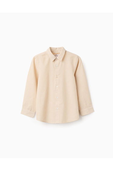 LS SHIRT COTTON YELLOW