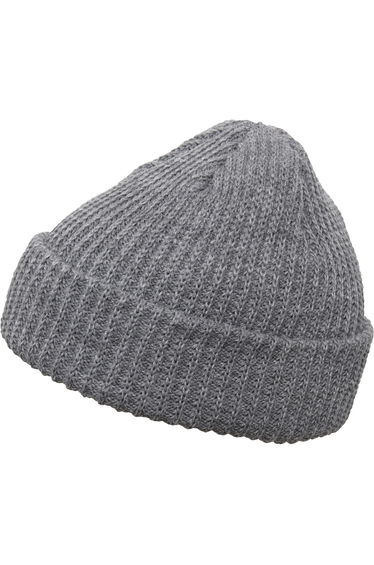 Flexfit By Yupoong Rib Beanie - Heather Grey