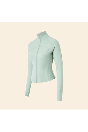 Zipped Sports Jacket GREEN