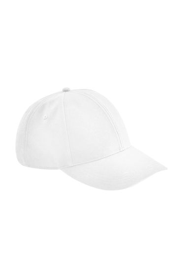 Beechfield Lifestyle Water Resistant Baseball Cap - White