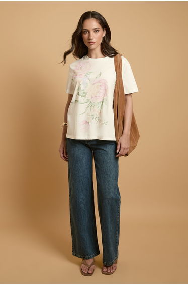 Placement Vintage Floral T-Shirt