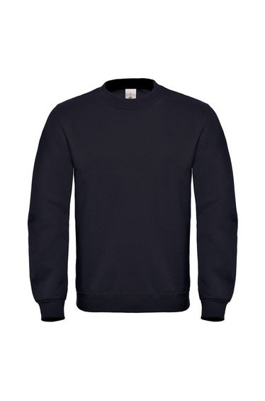 B&C Mens ID.002 Cotton Sweatshirt - Black