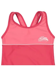 Slogan Print Swimsuit - 2