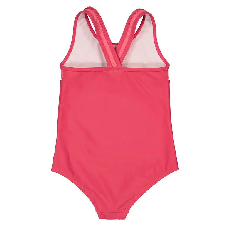 Slogan Print Swimsuit - 1