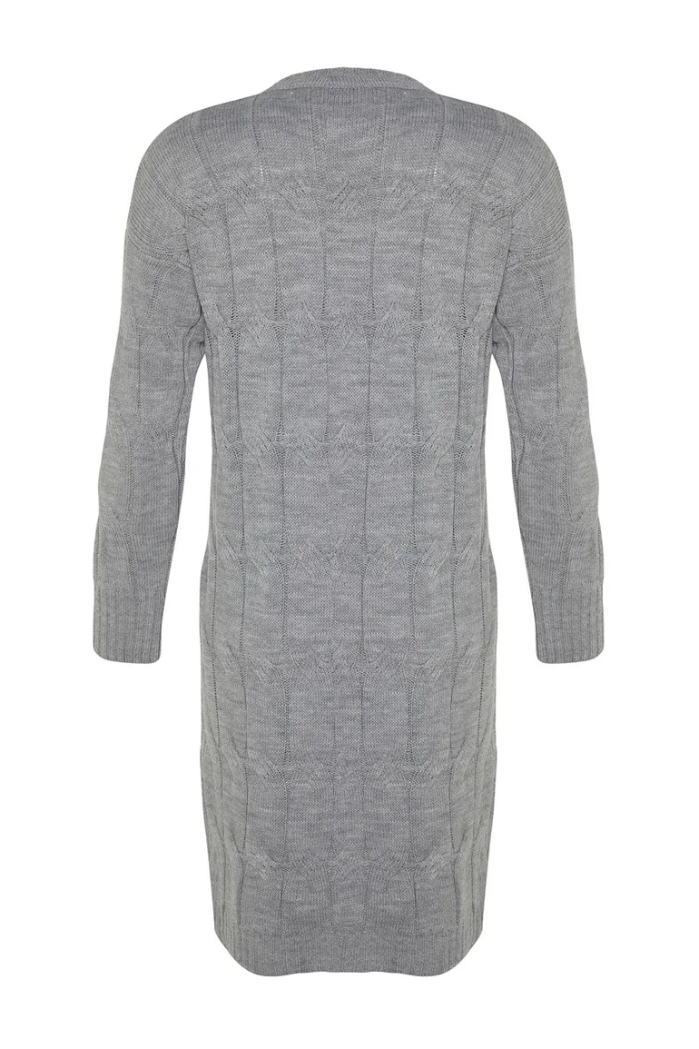 Dress - Gray - Shift - 5