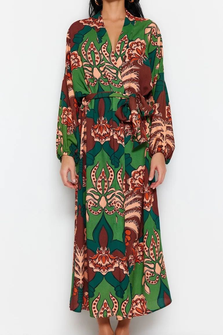 Kimono & Caftan - Brown - Regular fit - 3