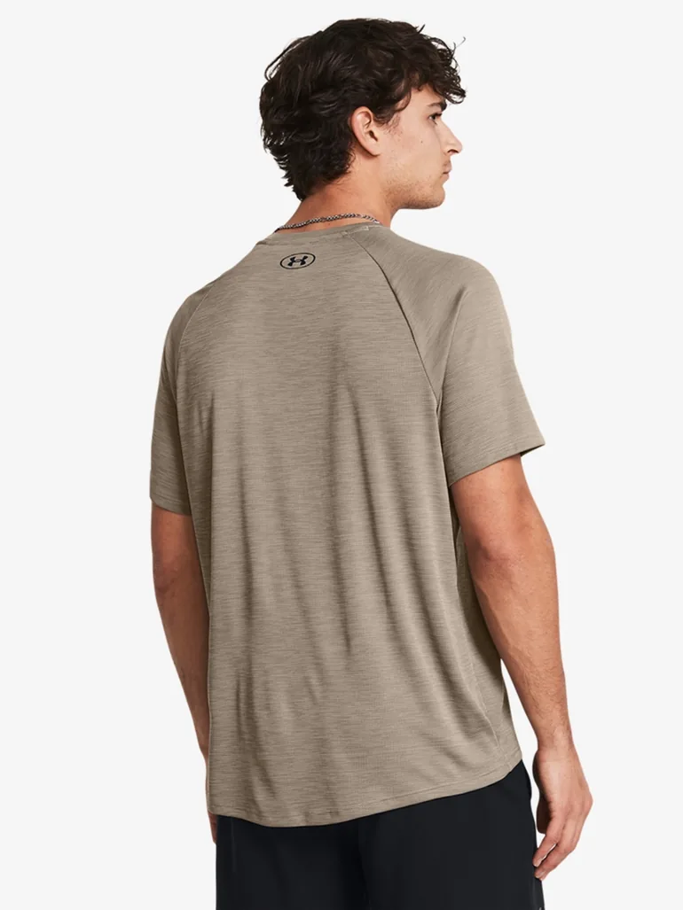Men Tech Textured Short Sleeve T-Shirt - 1