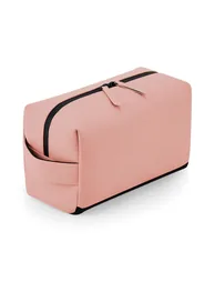 Bagbase Matte PU Toiletry Bag - Nude Pink