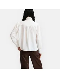 Signatures Charlene Shirt with Victorian Collar - 9