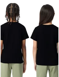 Lacoste Boys Logo T-Shirt in Black - 1