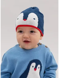 Penguin Parade Knit Hat