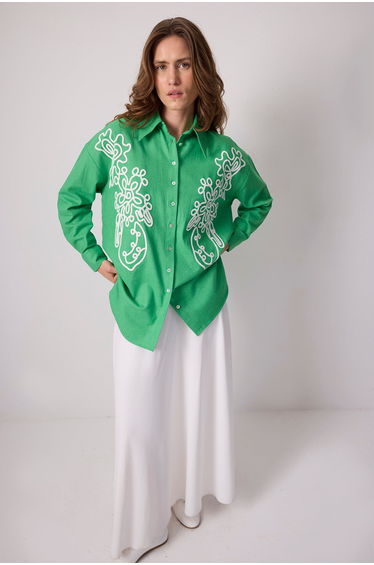 FRONT EMBROIDERED SHIRT