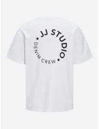 Slogan Print Crew Neck T-Shirt