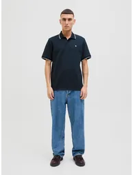JJEaustiin Textured Knit Regular Fit Polo - 3