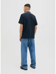 JJEaustiin Textured Knit Regular Fit Polo - 2