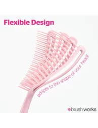 Brushworks Curly Hair Detangling Brush - 1