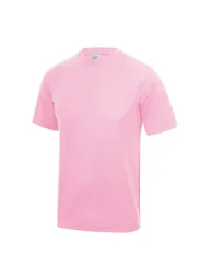 AWDis Just Cool Mens Performance Plain T-Shirt - Baby Pink