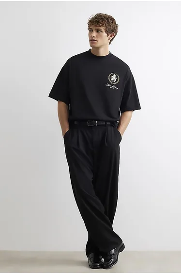Black Crest Atelier Oversized Fit T-shirt