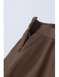 تنورة ميدي بنية - 10