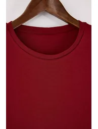 Bordo Regular/Normal Fit Short Sleeve Shoulder Pad Pack Interlock Knitted T-Shirt - 2