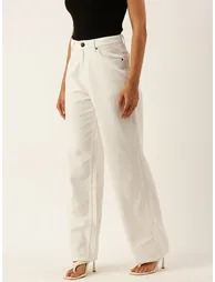 Women High Rise Relaxed Fit Jeans - 1
