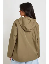 جاكيت بوهو أخضر بأكمام طويلة - 1