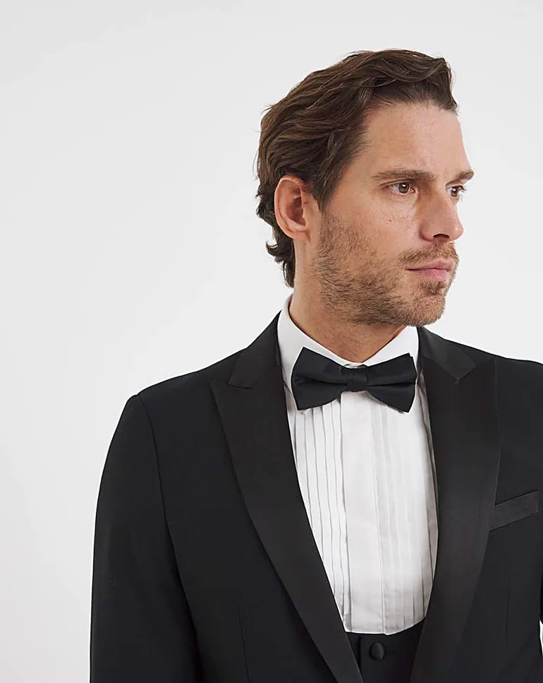 Premium Textured Tuxedo Jacket - 4