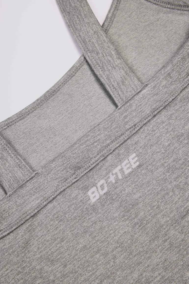 Super Sculpt Seamless Longline Camisole Top in Grey Marl - 5