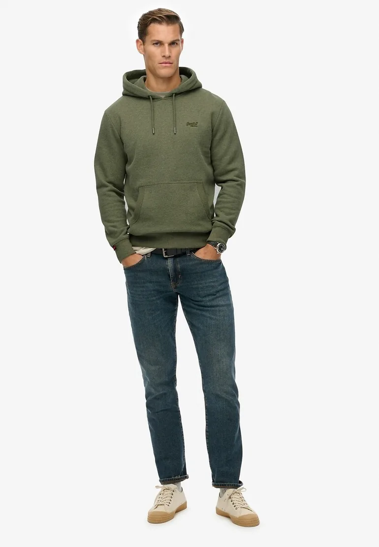 هودي سوبر دراي قطن أخضر بأكمام طويلة - 4